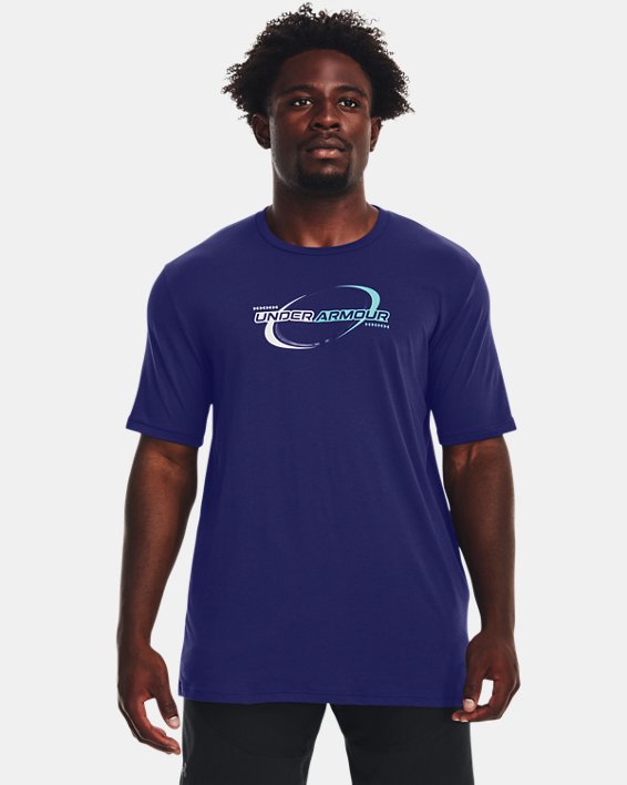 Camiseta de manga corta UA Sportstyle para hombre, Blue, pdpMainDesktop image number 0
